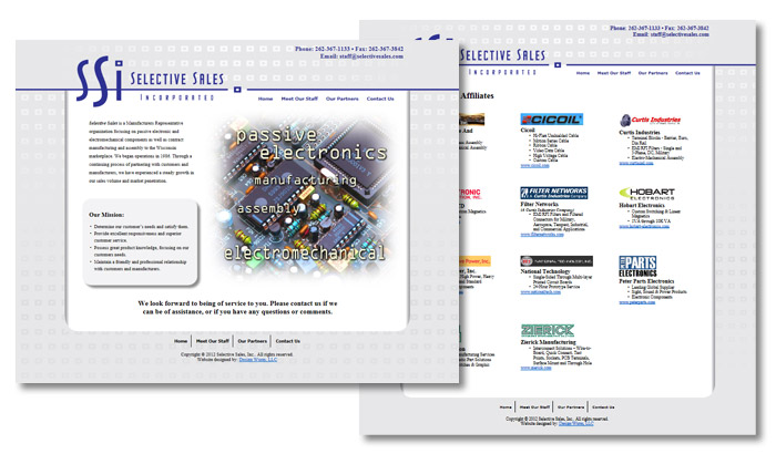 Selective Sales, Inc. Website Design