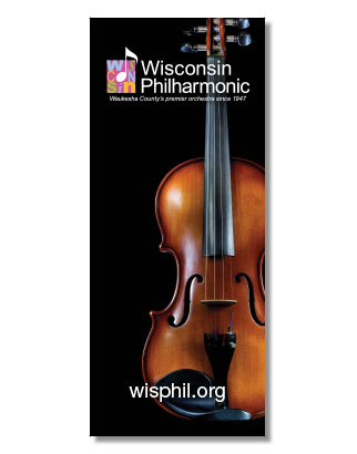 WI Philharmonic Banner Design