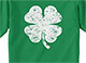 Screen Printed Shamrock T-Shirt